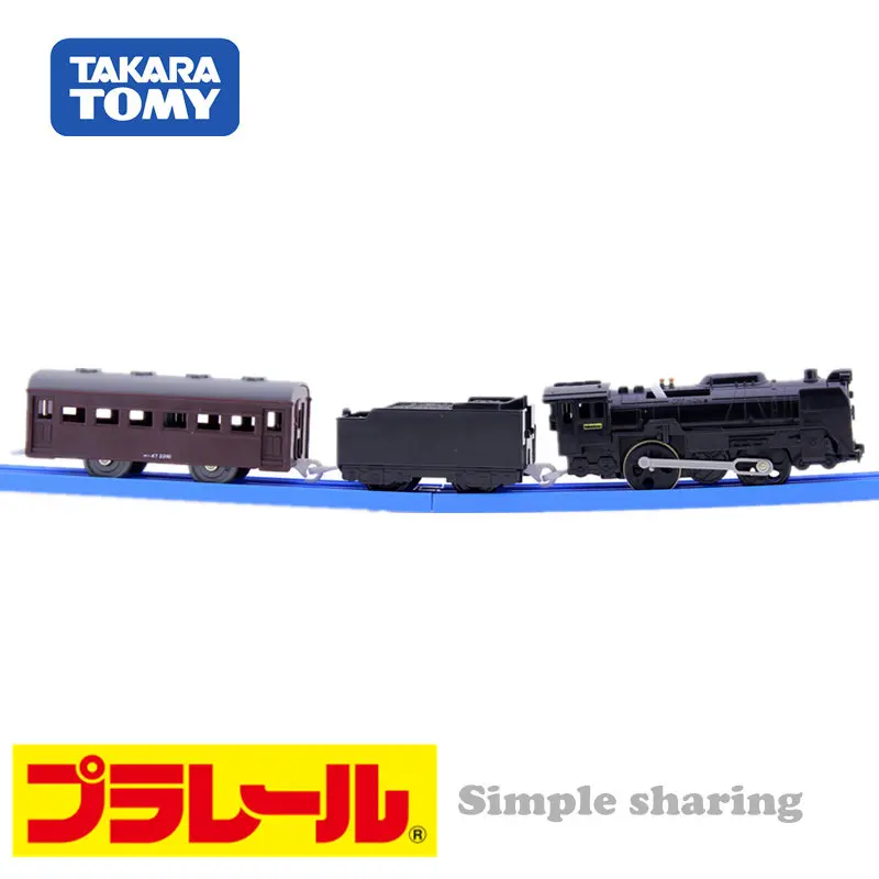 Takara Tomy Pla Rail Plarail S-29 с светильник C61 20 единиц паровоз Япония железнодорожный поезд электрический локомотив модель игрушки
