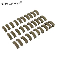 VULPO 30 шт./компл. тактические IndexClips рельсы Крышка для 20 мм Пикатинни