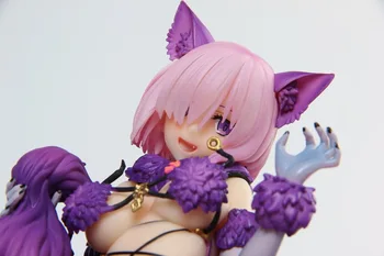 

New arrival Quality Edition Fate/Grand Order Mash Kyrielight Dangerous PVC action Figure Sexy Can Cast off Figure soft body toy