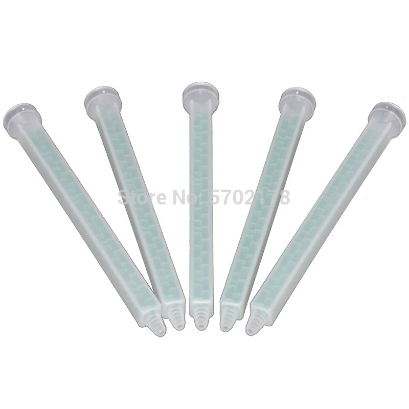 

10PCS FMC8-32 threaded port AB square static mixing tube AB mixing tube spiral tube mixing nozzle AB dispensing head