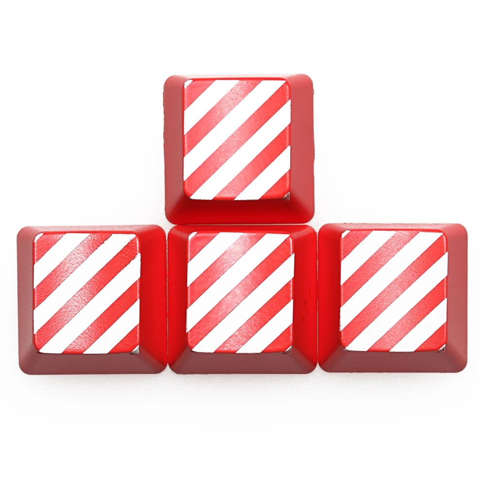 

Novelty Shine Through Keycaps ABS Etched black red custom mechanical keyboards arrow key wasd r1 r 2 r3 r4 stripe cross grain