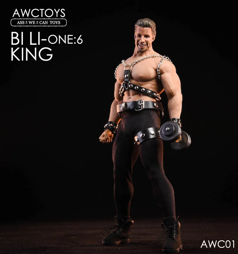 Для коллекции AWCTOYS AWC01 1/6 весы Bi Li King Head Набор для лепки и одежды аксессуары для 1" M35 Muscler Мужской Корпус