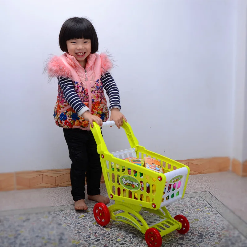 

Jin di in Yan No. Children Play House Kitchen Toy Model Shopping Cart Fruit Cart Educational Toy