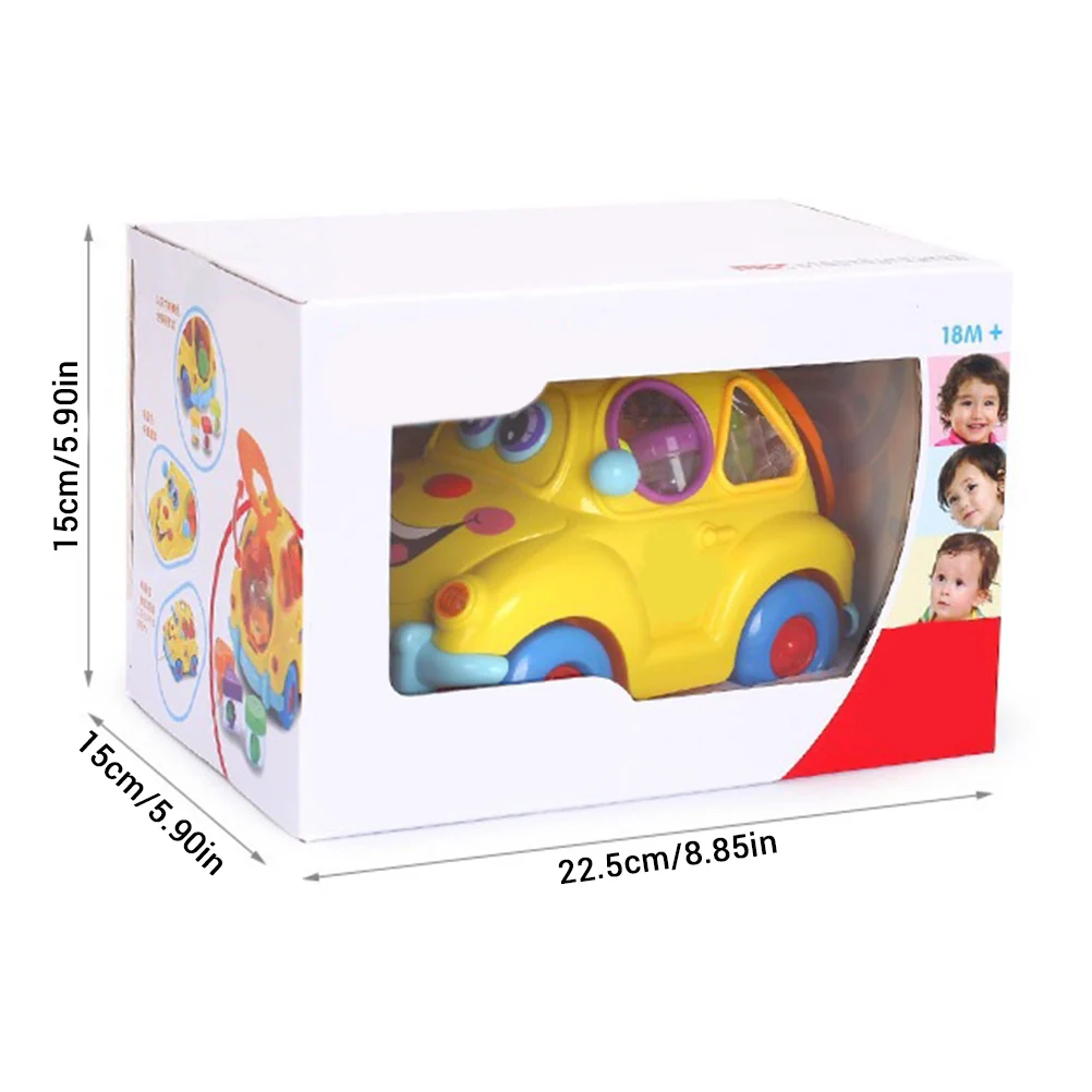 Электрический музыкальный автомобиль знать игрушка-фрукт лампа и звук фрукты фигурный сортер активности образование развитие ума игрушка
