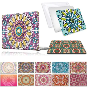 

Mandala Hard Case Shell Cover for Apple Air 11"/Air 13"/Pro 13"/Pro 15"/Macbook 12" Laptop Lightweight Cover Shell