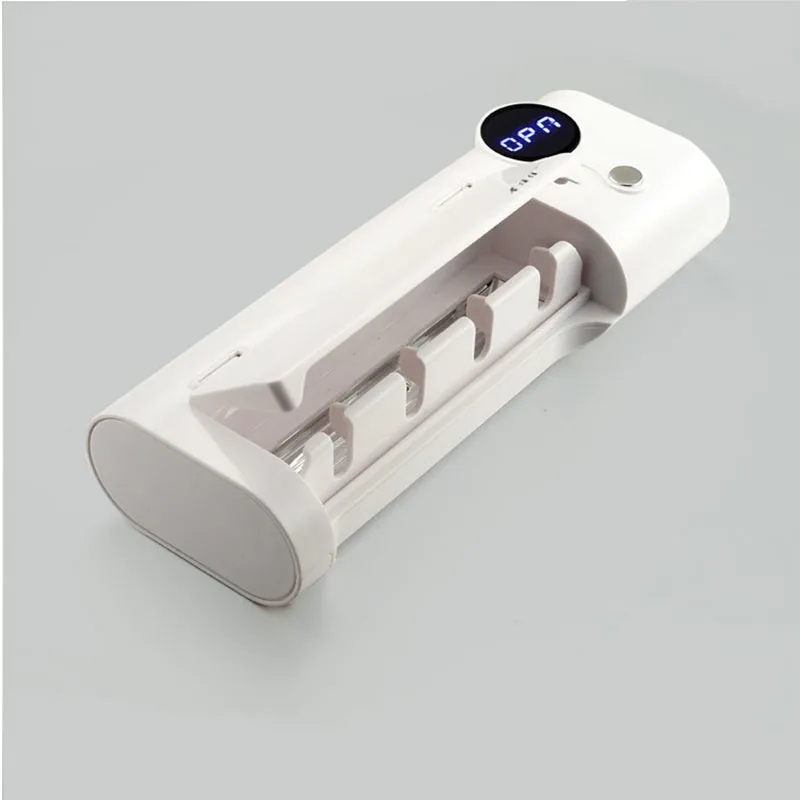 Умный индукционный Антибактериальный УФ-светильник дезинфицирующее средство для зубной щетки стерилизатор для использования в ванной комнате очиститель полости рта держатель для стоматологического ухода