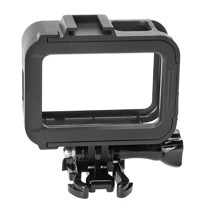 F 46 в 1 Набор аксессуаров для GoPro Hero 8 черный водонепроницаемый корпус+ фильтр для объектива+ пленка+ маленькая сумка силиконовый защитный чехол крепление - Цвет: F