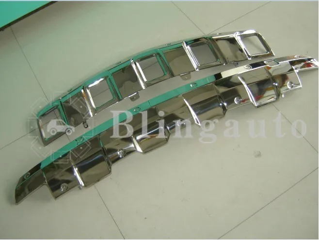 Опорная плита Подходит для M ercedes B enz ML350 W164 2006-2008 защитная пластина из нержавеющей стали для переднего и заднего бампера