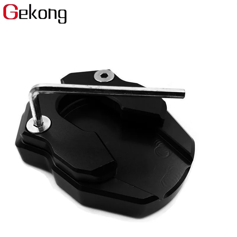 Black Подходит для YAMAHA XMAX300/125 xmax250 аксессуары для мотоциклов поддержка ног увеличенное сиденье боковая опора для ног подставка боковая подставка - Цвет: Black