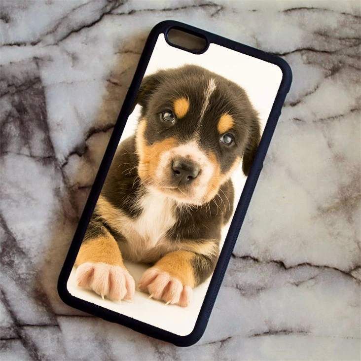 KETAOTAO боксер собака Маленький милый щенок чехол для телефона s для iPhone 4S 5C 5S 6 6S 7 8 Plus X Чехол Мягкий ТПУ резиновый силиконовый - Цвет: Армейский зеленый