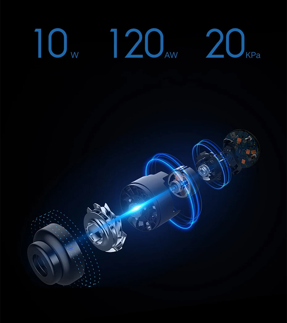 XIAOMI MIJIA ручной пылесос для дома автомобиля бытовой беспроводной подметания 20000Pa Циклон всасывания многофункциональная щетка