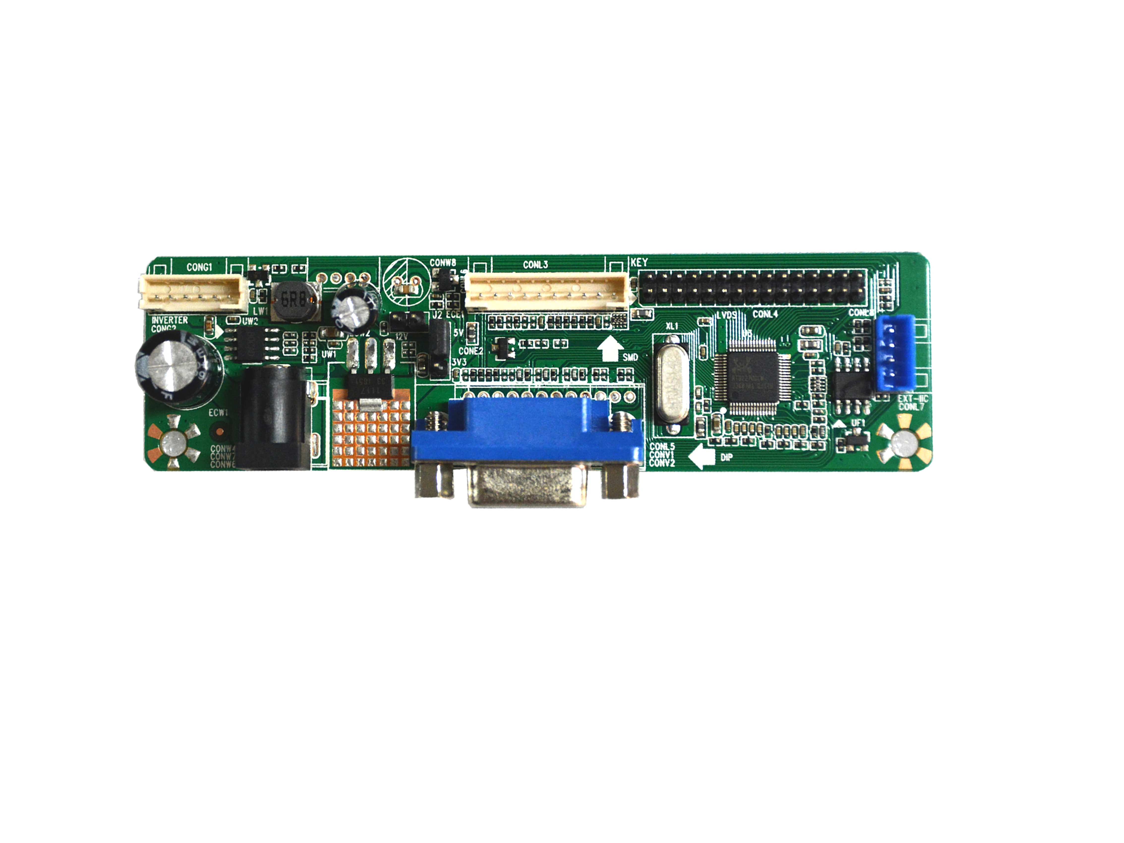VGA для LVDS конвертер ЖК дисплей плата контроллера светодиодный LTN156AT02 LTN156AT03 LTN156AT05