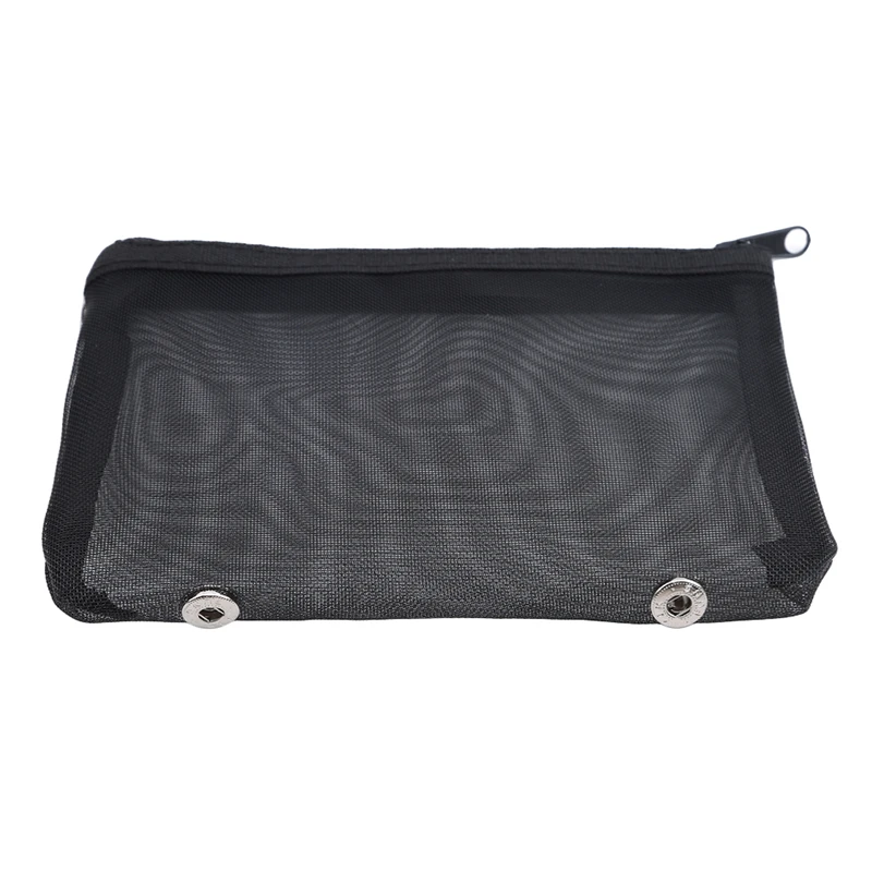 Black Multifunction Makeup Brush Storage Bag Portable Hair Salon Hairdresser Hairdressing Scissors Comb Tool Storage Bag 1PC