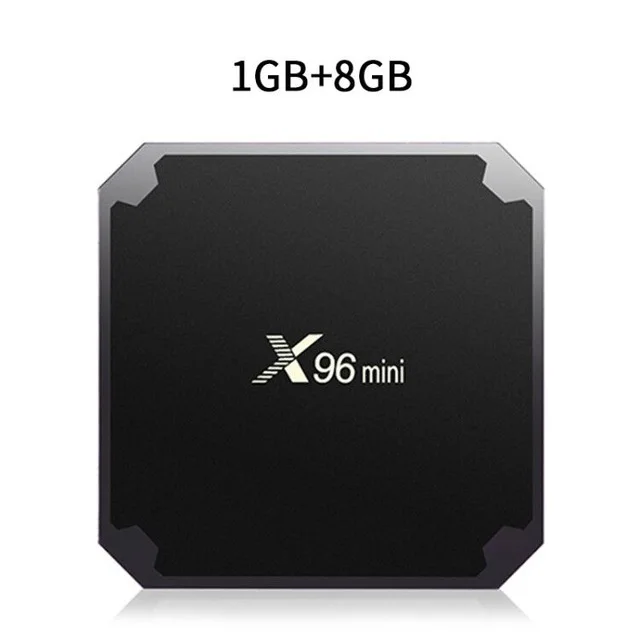 1G 8G X96 Мини Android 7,1 Smart tv BOX 2 GB/16 GB tv BOX X 96 mini Amlogic S905W H.265 4K 2,4 GHz WiFi медиаплеер телеприставка X96mini - Цвет: 1G 8G