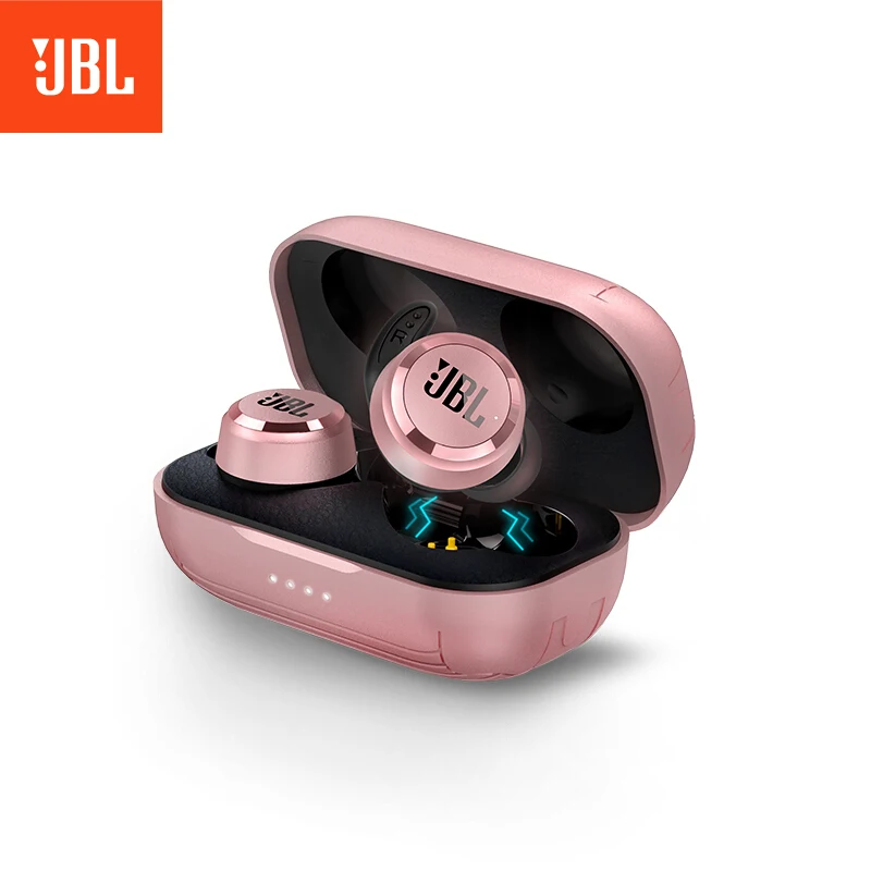 Original JBL T280 TWS Bluetooth Wireless Earbuds Sports Music Earphones IPX5 Waterproof Headset with Charging Case for Phones