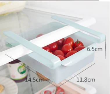 Hoomall, креативная коробка для хранения холодильника, свежая распорка, стеллаж для хранения, ящик, свежая распорка, сортировка кухонных инструментов, WF621937