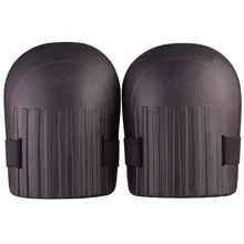 Садовые наколенники Защитное снаряжение мягкая подушка на коленях с регулируемыми ремнями для чистки сада пол черный