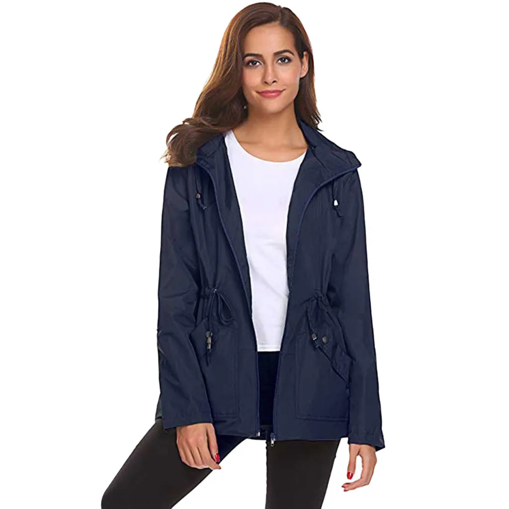 mail womens coats womens outside waterproof lightweight raincoat