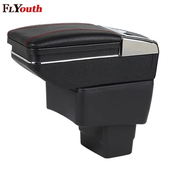 

For Mazda CX-3 CX 3 CX3 2014-2019 Car Armrest Box Central Store Content Box Cup Holder Ashtray Interior Car-Styling Accessories