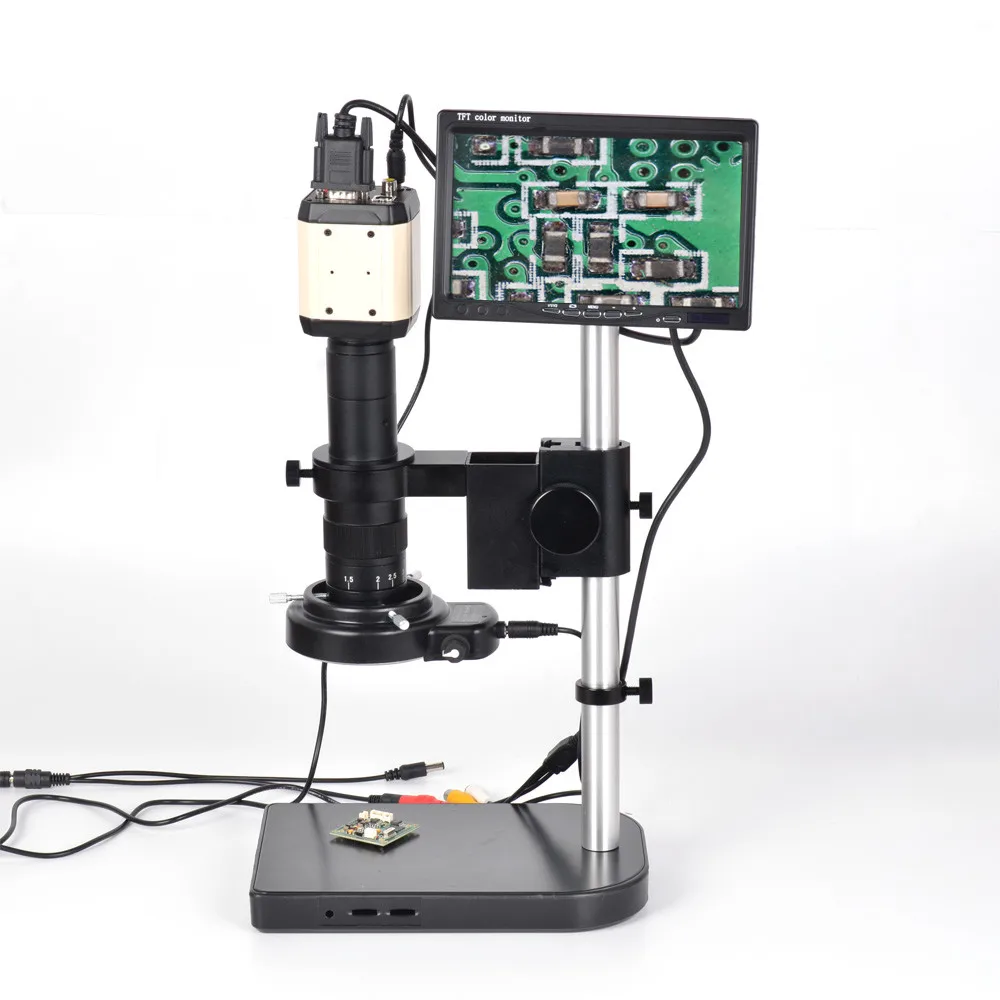 

High Definition Electron Microscope VGA Industrial Camera Mobile Phone Maintenance Microscope VGAUSB/Video Interface