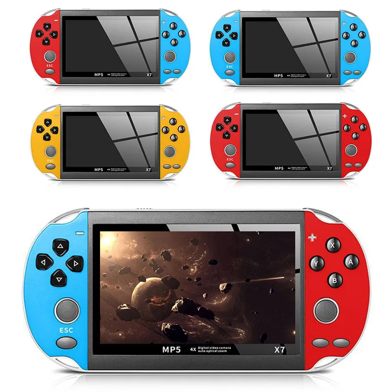 

2020 8GB 4.3 Inch Video Games Console 8GB Handheld Retro Game Player Support TV Out Put Camera Video E-book Christmas Usb Gift