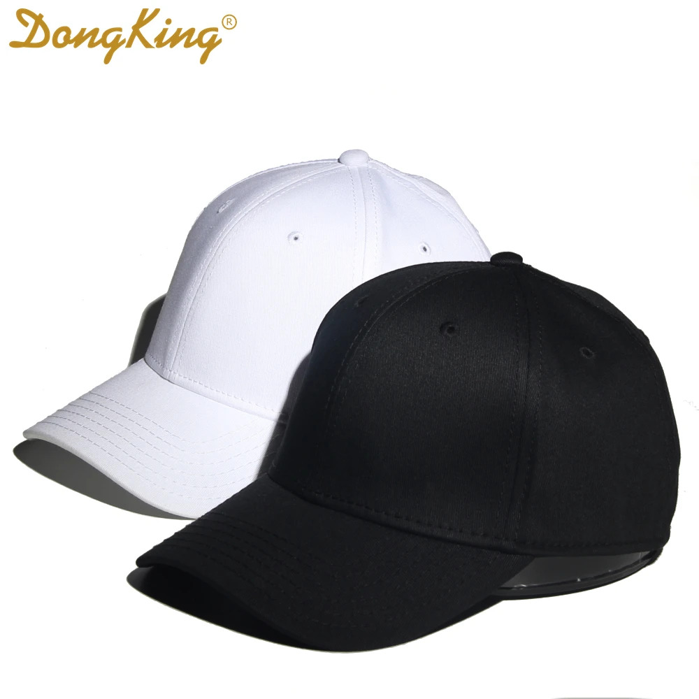 Новая эластичная однотонная хлопковая бейсболка DongKing оригинальная Классическая