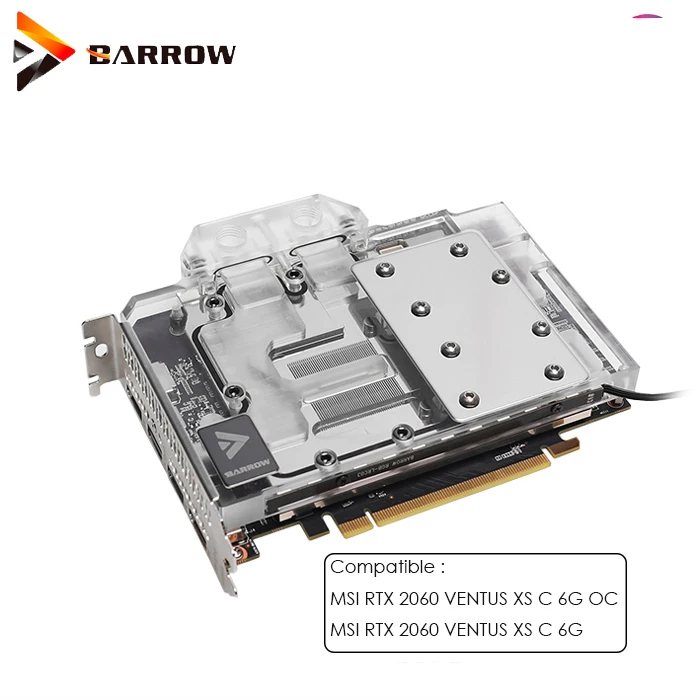 #Special Offers Barrow gpu water block fit MSI RTX 2060 VENTUS XS C 6G/OC,GPU Cooler,support sync mainboard,Full Cover VGA blocked BS-MSV2060-PA #Special Offers Barrow gpu water block fit MSI RTX 2060 VENTUS XS C 6G/OC,GPU Cooler,support sync mainboard,Full Cover VGA blocked BS-MSV2060-PA