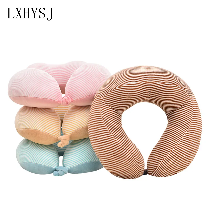 

New U-shaped Neck pillow Aircraft Travel Student Neck pillows Neck pad Unisex Office lunch break Neck pillow Travel accessories