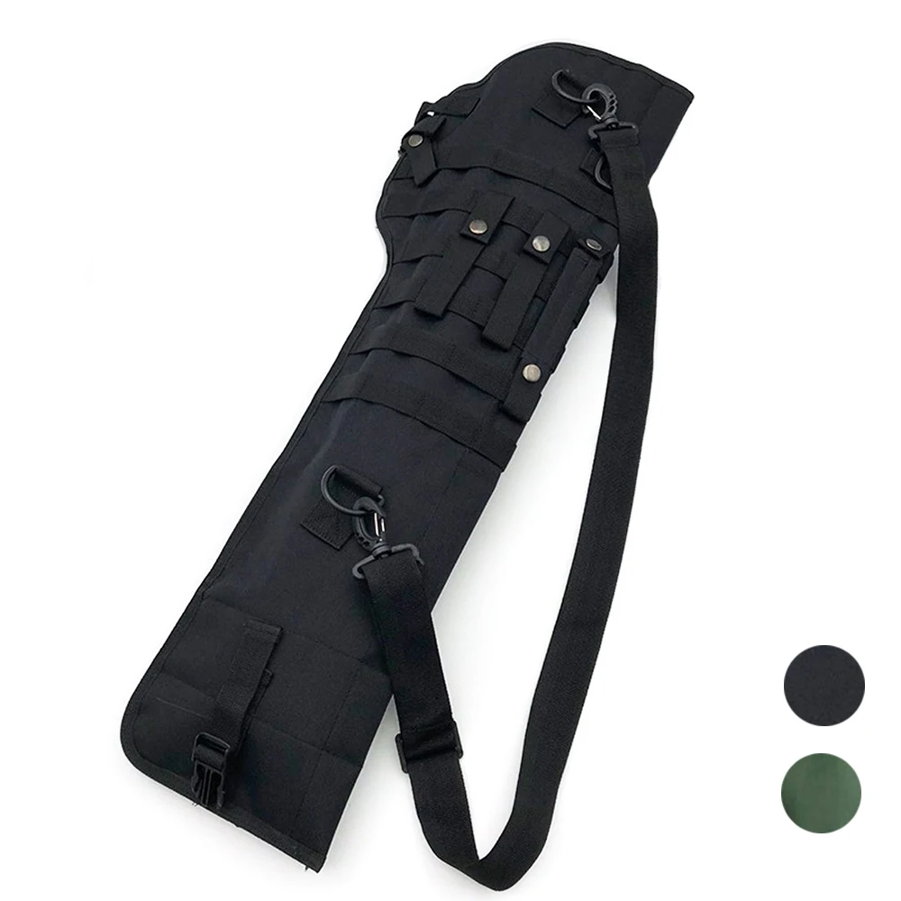 Tactical Shotgun Bag Military Molle Shoulder Pack Portable Padded Gun