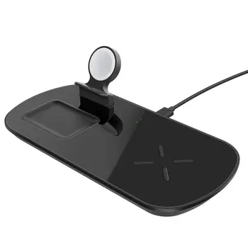 

3 in 1 Fast Wireless Charger Dock Station Fast Charging For iPhone 11 11 Pro XR XS Max 8 for Apple Watch 2 3 4 5 For AirPods