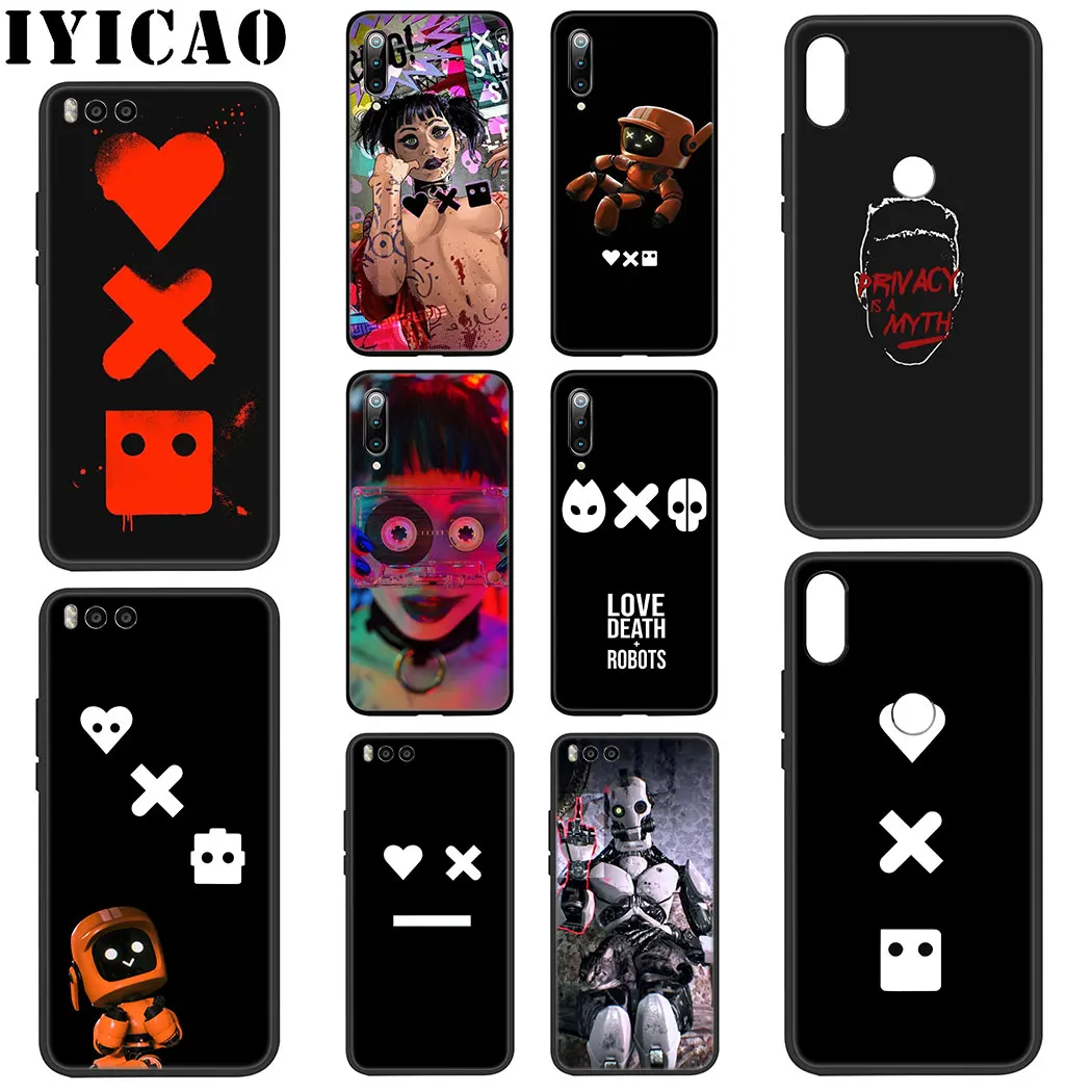Love Death &amp Robots Soft Case for Xiaomi Mi 10 9 8 A3 A2 9T Pro Lite SE A1 CC9 CC9E 5X 6X | Мобильные телефоны и