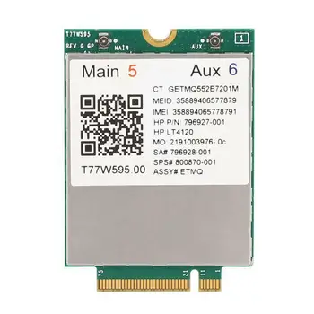 

LT4120 Snapdragon X5 LTE T77W595 796927-100 4G WWAN 850 Probook/EliteBook ME906E MODULE G3 820 840 faster M2 745 For HP tha M0Q1