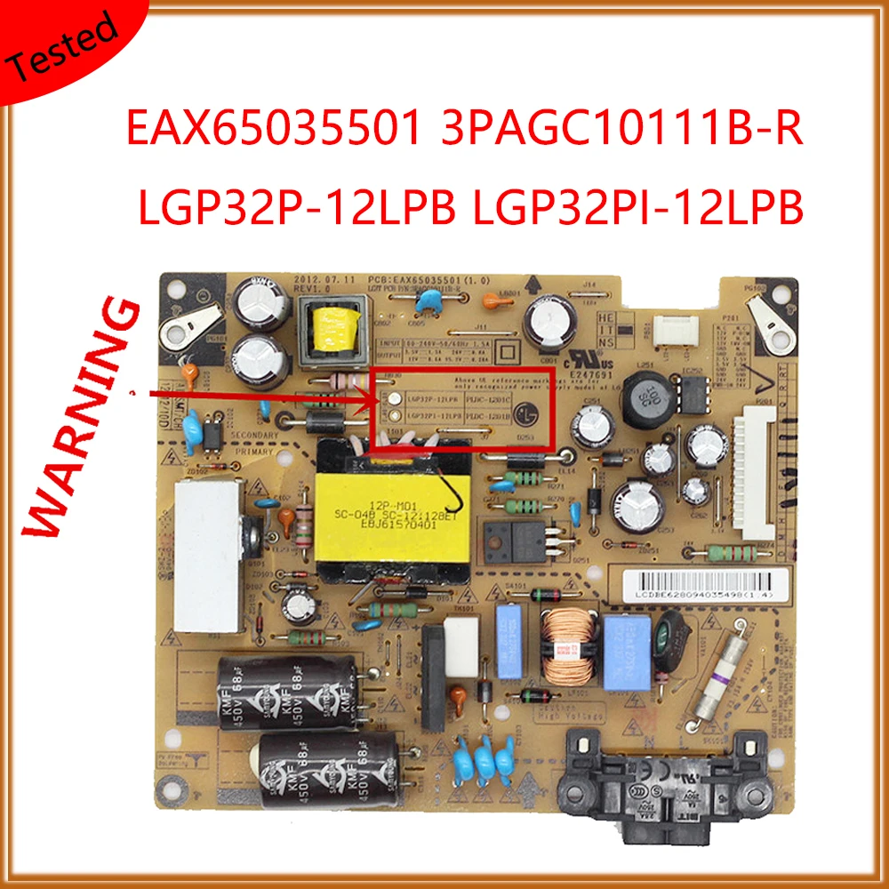 

EAX65035501 3PAGC10111B-R LGP32P-12LPB LGP32PI-12LPB Original Power Supply TV Power Card Original Equipment Power Board For TV