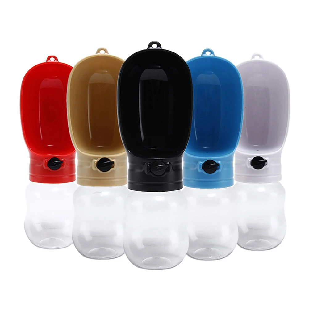 Portable Dog Drinking Bottle Kettle Teddy Accompanying Water Cup Hanging Drinking Water Bottle Outdoor Dog Water Feeder Bowl