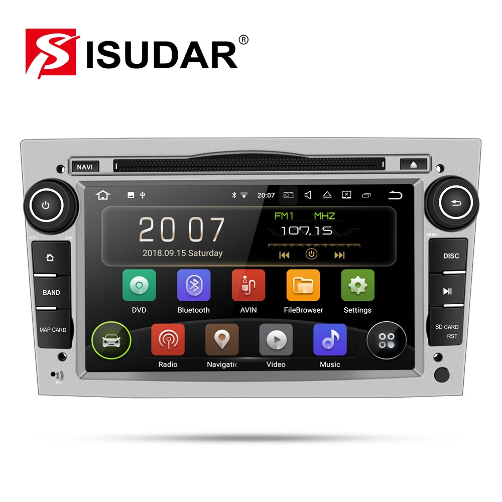 Discount Isudar Car Multimedia Player GPS Android 9 2 Din DVD Automotivo For OPEL/ASTRA/Zafira/Combo/Corsa/Antara/Vivaro Radio FM DSP DVR 0