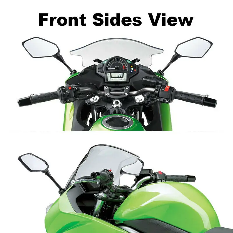Motorcycle Mirrors Rearview for KAWASAKI NINJA etc.