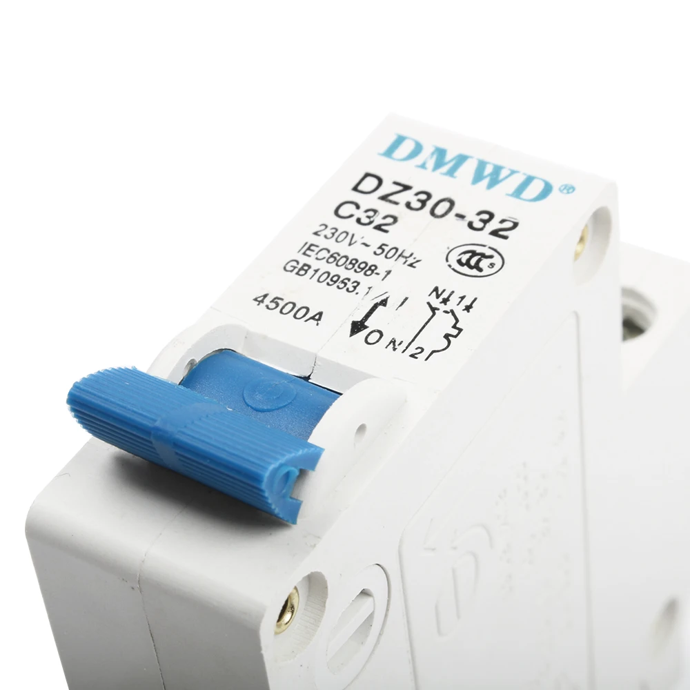 DMWD DPN mini DZ30 32 1P + N 10A 16A 20A 32A 220V 230V 50HZ 60HZ автоматический выключатель остаточного тока
