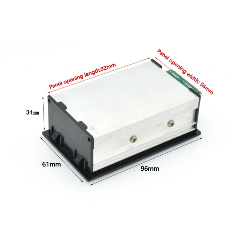 Digital Display 0~ Adjustable DC 6-60V 30A DC Motor Speed Controller PWM 12V 24V 48V Adjustable Frequency