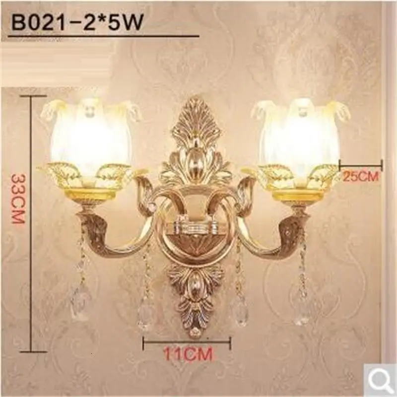 Wandlampe De Винтаж лампа Декор для дома зеркало для дома Aplique Luz сравнению аппликация Murale светильник кристалл стены спальня свет