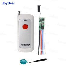 Transmetteur télécommande sans fil longue Distance 433 MHz, Mini commutateur de relais 1ch, économie d'énergie, 3.7v 4.2v 5v 6v 12v 7.4v 2A