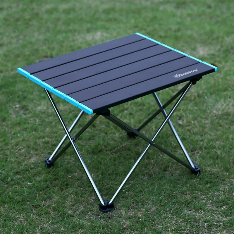  ShineTrip Camping Folding Table Portable Ultralight Picnic Desk with Carry Bag for Picnic BBQ Cooki
