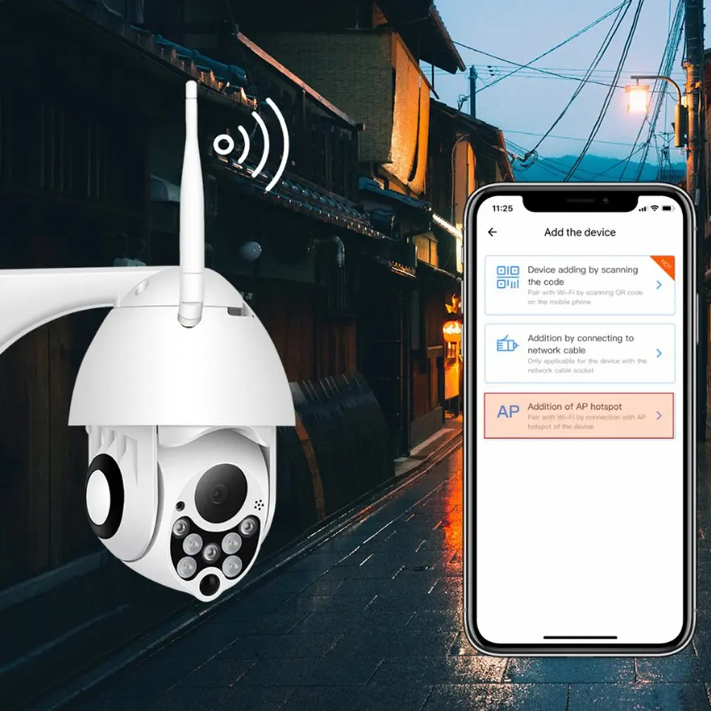 Smart 1080P Wifi наружная Водонепроницаемая камера домашняя камера безопасности камера наблюдения монитор домашняя HD Беспроводная камера