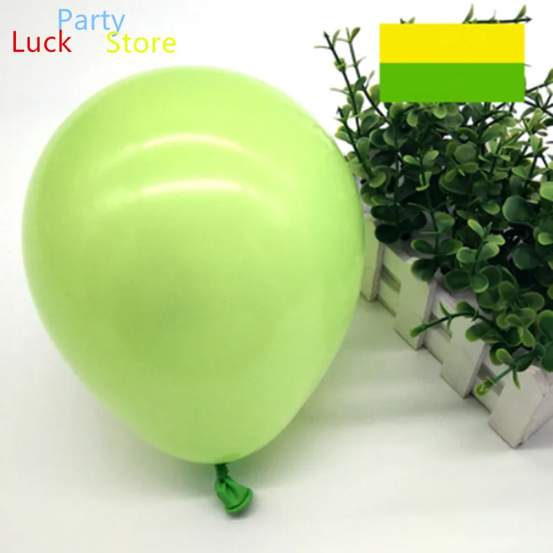 122 200pcs 5 inch small round ball matt thickened balloon macaron balloon birthday party wedding wedding romantic decoration