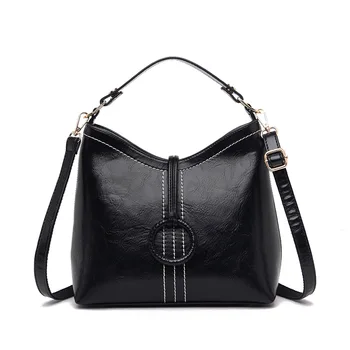 

2020 Ladies Vintage Bucket Bag Luxury Handbags Women Bags Designer Messenger Bag Sac A Main High Quality Women Shoulder Bag