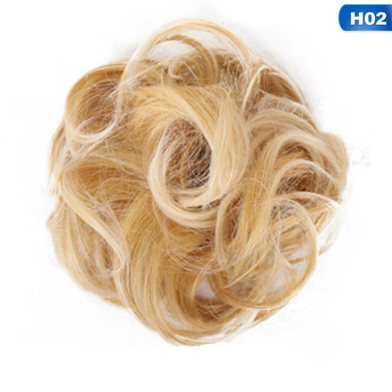 10 Colors Curly Hair Ring Headband Hair Wig Bun Maker DIY Hairstyle Hairpiece Dish Hair Ring - Цвет: 2