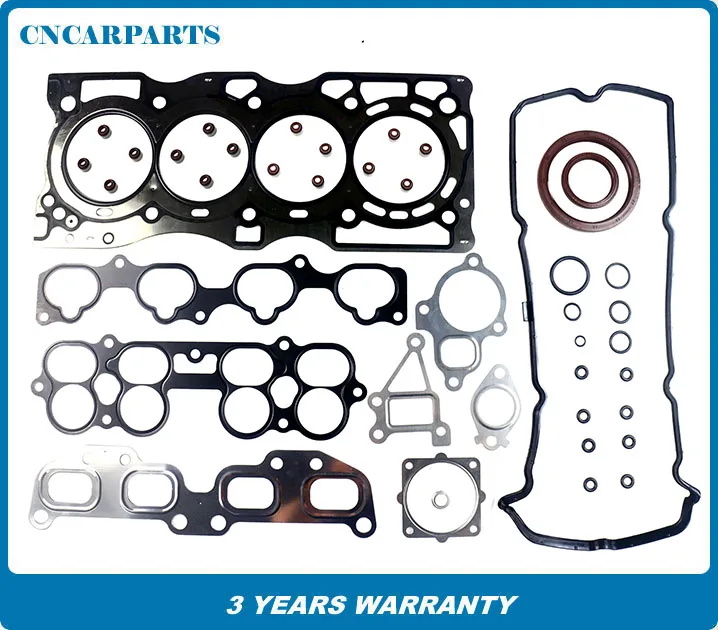 Полный комплект прокладок для Nissan X-TRAIL 2,0 QR20DE 2001-2007 T30 VRS