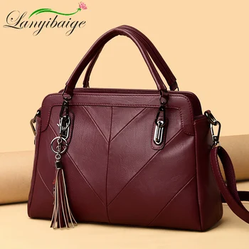 

2020 New Tassel Women Bag Vintage Handbag Casual Tote High Quality Shoulder Bags for Women Large Capacity Ladies Hand Bags