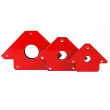 Fijador de soldadura magnético de 45/90/135 grados, posicionador de soldadura con imán multiángulo, herramientas de localización, 25/50/75LBS, 1 unidad