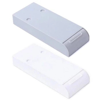 

Mini Desk Organizer,[2 Pack] Hiding Under the Table Drawer Organizer Set for Office and Desk,Recycled Expandable Drawer