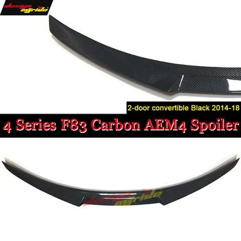 

F83 M4 2-Door Cabriolet Tail Boot Lip Wing Spoiler Fits For BMW 4-Series 420i 428i 435i Carbon M4 Style Rear Trunk Spoiler 14-18